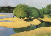 Felix  Vallotton Sandbanks on the Loire oil painting picture wholesale